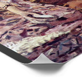 Fortune-Teller van Wrubel Michail Alexandrowits Poster (Hoek)