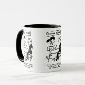 Fortune Teller voorspelt een financieel verlies Mok (Voorkant links)