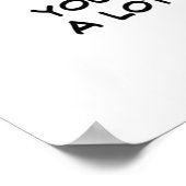 Fortune Teller voorspelt een financieel verlies Poster (Hoek)