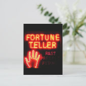 Fortune Teller - Vroege Cadeau & Toekomst Briefkaart (Staand voorkant)