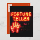 Fortune Teller - Vroege Cadeau & Toekomst Briefkaart (Voorkant / Achterkant)