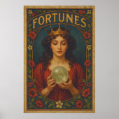  Fortune Teller Wall Art Poster Print (Voorkant)