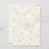 Fortune Teller zigeuner Genderfeest Kaart (Achterkant)