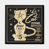  Fortune Telling Design - Le Cat Magneet (Voorkant)