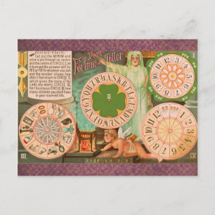  Fortune Telling Game Card Briefkaart
