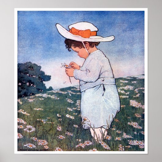 Fortune-veelzeggend, Jessie Willcox Smith Poster (Voorkant)