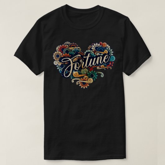 Fortune VIGNETTE  COLOR T-shirt (Design voorkant)