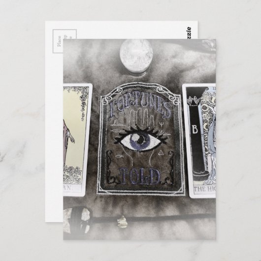 Fortunes Told Briefkaart (Voorkant / Achterkant)