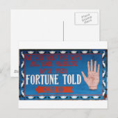 Fortunes Told Briefkaart (Voorkant / Achterkant)