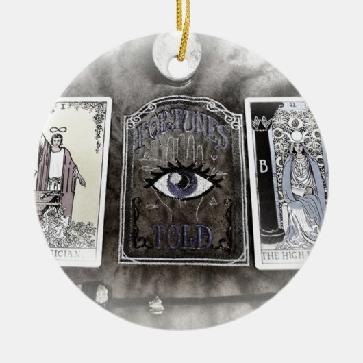 Fortunes Told Keramisch Ornament (Voorkant)