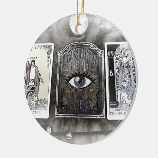 Fortunes Told Keramisch Ornament (Links)