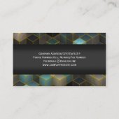 Fortunstræde Modern 3,5-inch x 2-inch Professional Visitekaartje (Achterkant)