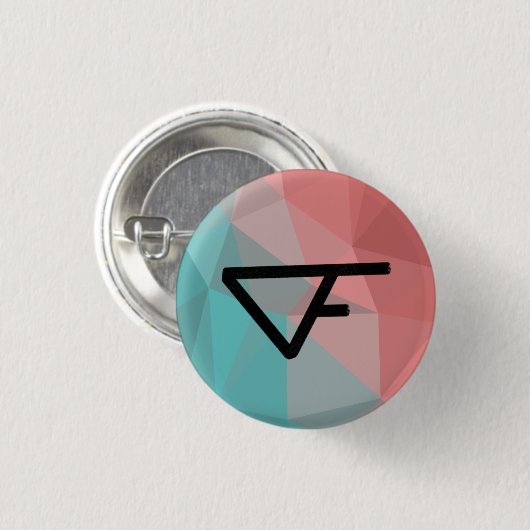 Fortwas Ronde Button 3,2 Cm (Voorkant /achterkant)