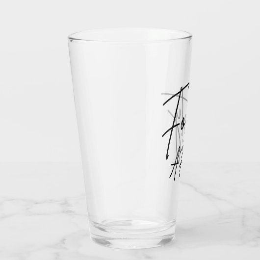 Forty AF I - Birthday Gift Glas (Rechts)