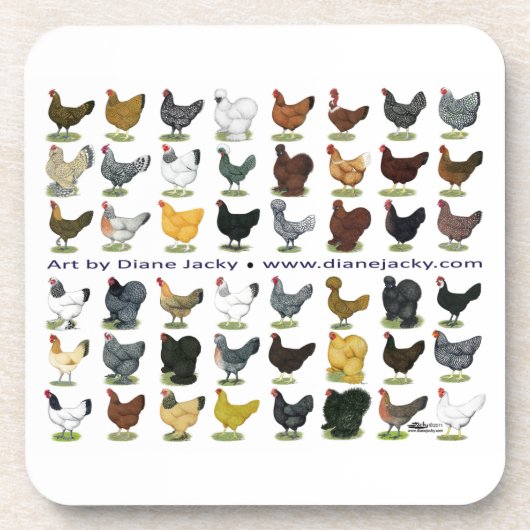 Forty-eight Hen Promo Onderzetter (Voorkant)