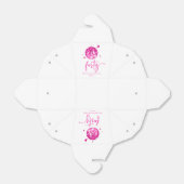 Forty Pink Disco Ball 40th Birthday Party Bedankdoosjes (Uitgevouwen)