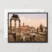Forum Boario, Rome,  Fotochrom van Italië Briefkaart (Voorkant / Achterkant)