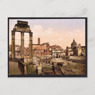 Forum Boario, Rome,  Fotochrom van Italië Briefkaart