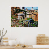 Forum Panorama Rome Foto 2009 Poster (Keuken)