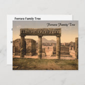 Forum, Pompeii, Campanië, Italië Briefkaart (Voorkant / Achterkant)