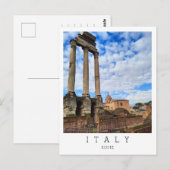 Forum Romanum, Rome, Italië Briefkaart (Voorkant / Achterkant)
