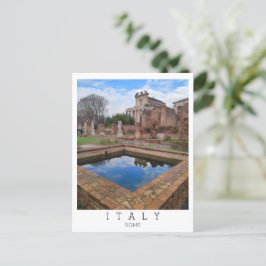 Forum Romanum, Rome, Italië Briefkaart