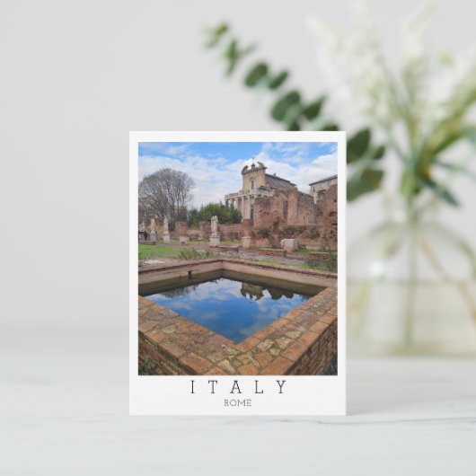 Forum Romanum, Rome, Italië Briefkaart (Staand voorkant)
