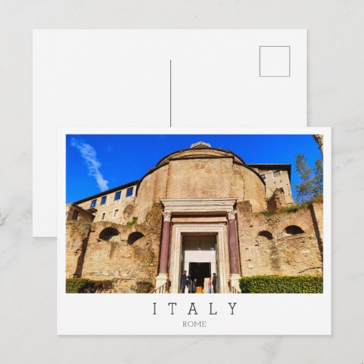 Forum Romanum, Rome, Italië Briefkaart (Voorkant / Achterkant)