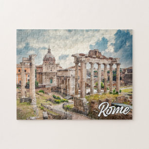 Forum Romanum   Rome, Italië Legpuzzel