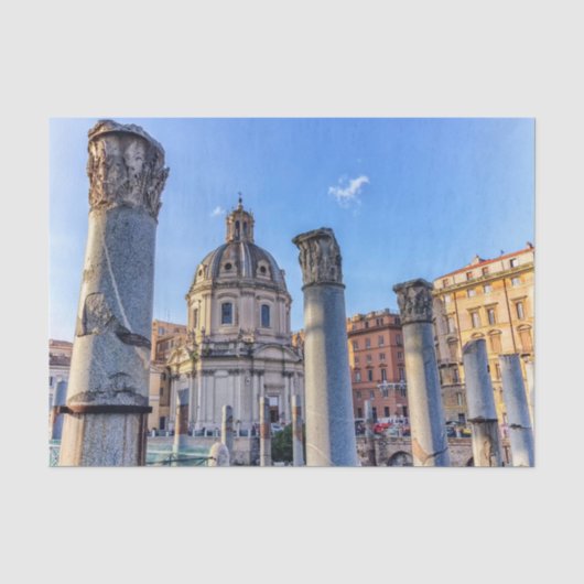 Forum Romanum, Rome, Italië Tissuepapier (Voorkant)