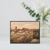 Forum Romanum uit de Palatine, Rome, Italië Briefkaart (Staand voorkant)