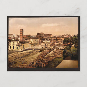 Forum Romanum uit de Palatine, Rome, Italië Briefkaart