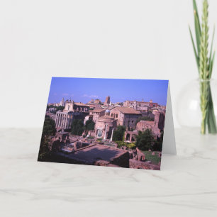 Forum Rome Italië Bedankkaart
