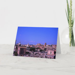 Forum Rome Italië Bedankkaart