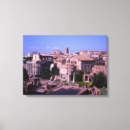 Forum Rome Italië Canvas Afdruk