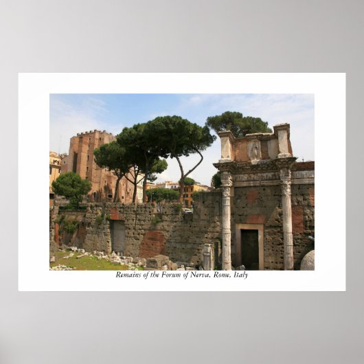 Forum van het Poster Nerva (Voorkant)