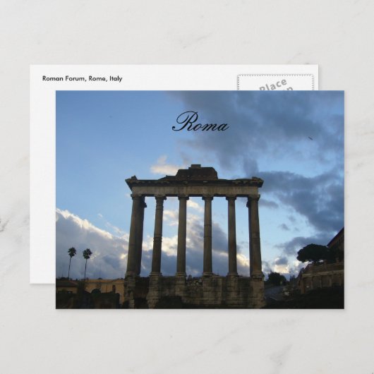 forumkolommen briefkaart (Voorkant / Achterkant)