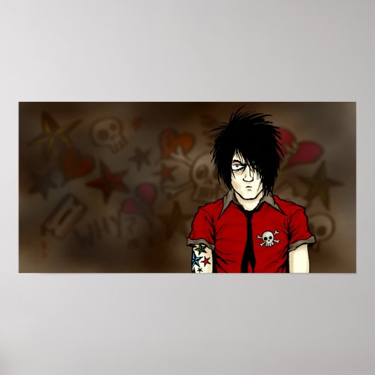 Forumwarz Emo Kind Poster (Voorkant)