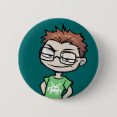 Forumwarz Hacker Button (Voorkant)