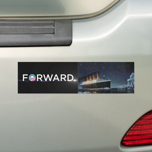 FORWARD BUMPERSTICKER (Op auto)