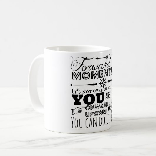 Forward Momentum mok voor schrijvers (Voorkant links)