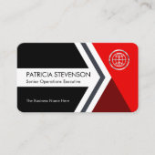 Forward Moving Arrowhead To Success Visitekaartje (Voorkant)