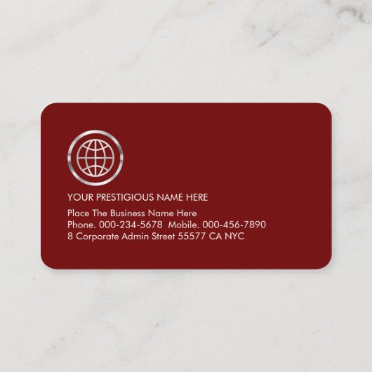 Forward Moving Arrowhead To Success Visitekaartje (Achterkant)