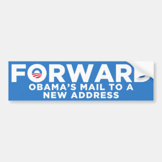 FORWARD Obama Bumpersticker