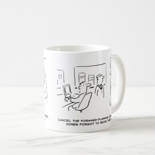 Forward Planning Conference geannuleerd (& Why!) Koffiemok (Voorkant rechts)