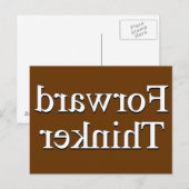 Forward Thinker Briefkaart (Voorkant / Achterkant)
