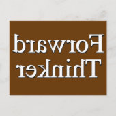 Forward Thinker Briefkaart (Voorkant)