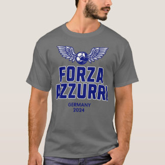 Forza Azzurri Duitsland 2024 euro T-shirt