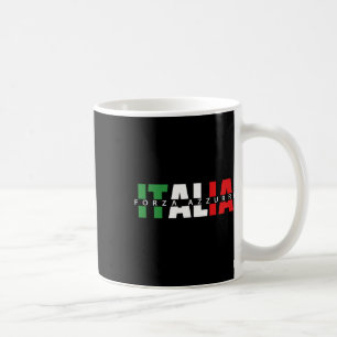 Forza Azzurri Italia Voetbal Vriendschappelijk Dee Koffiemok