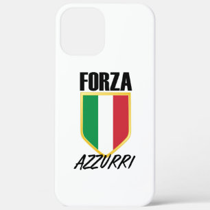 Forza Azzurri Italy Flag Soccer Case-Mate iPhone Case
